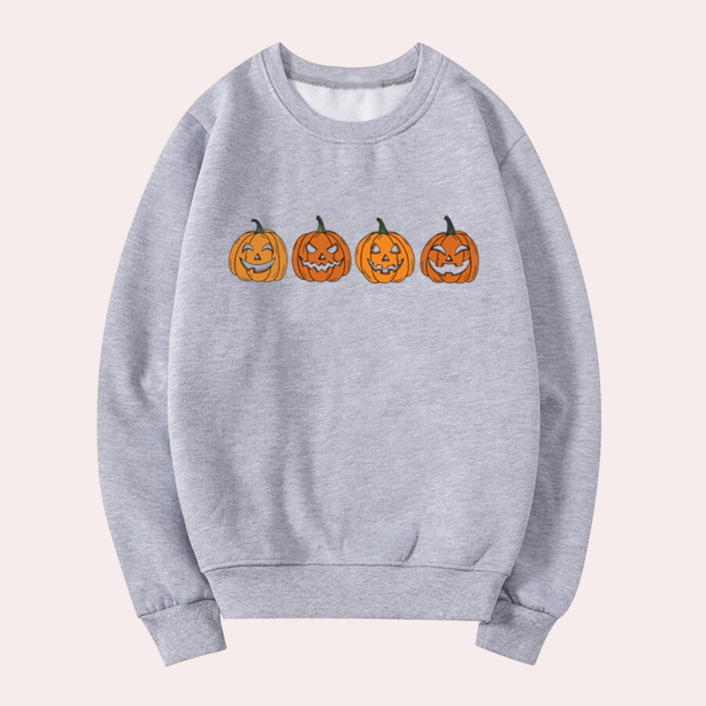 Afra -  Pull Citrouille Halloween