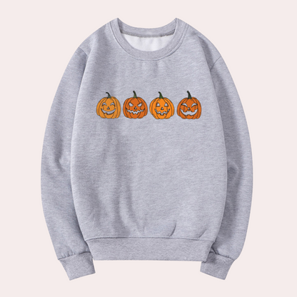 Pull Halloween Citrouille Amusant