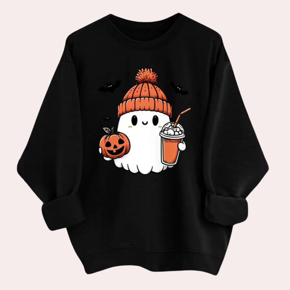 Dominika - Sweat-Shirt Halloween Confortable pour Femmes