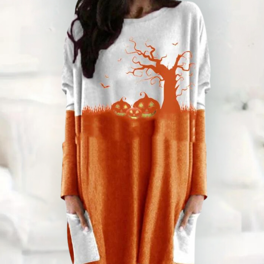 Sweat à Capuche Halloween Femme Écarlate - PanierRoyale