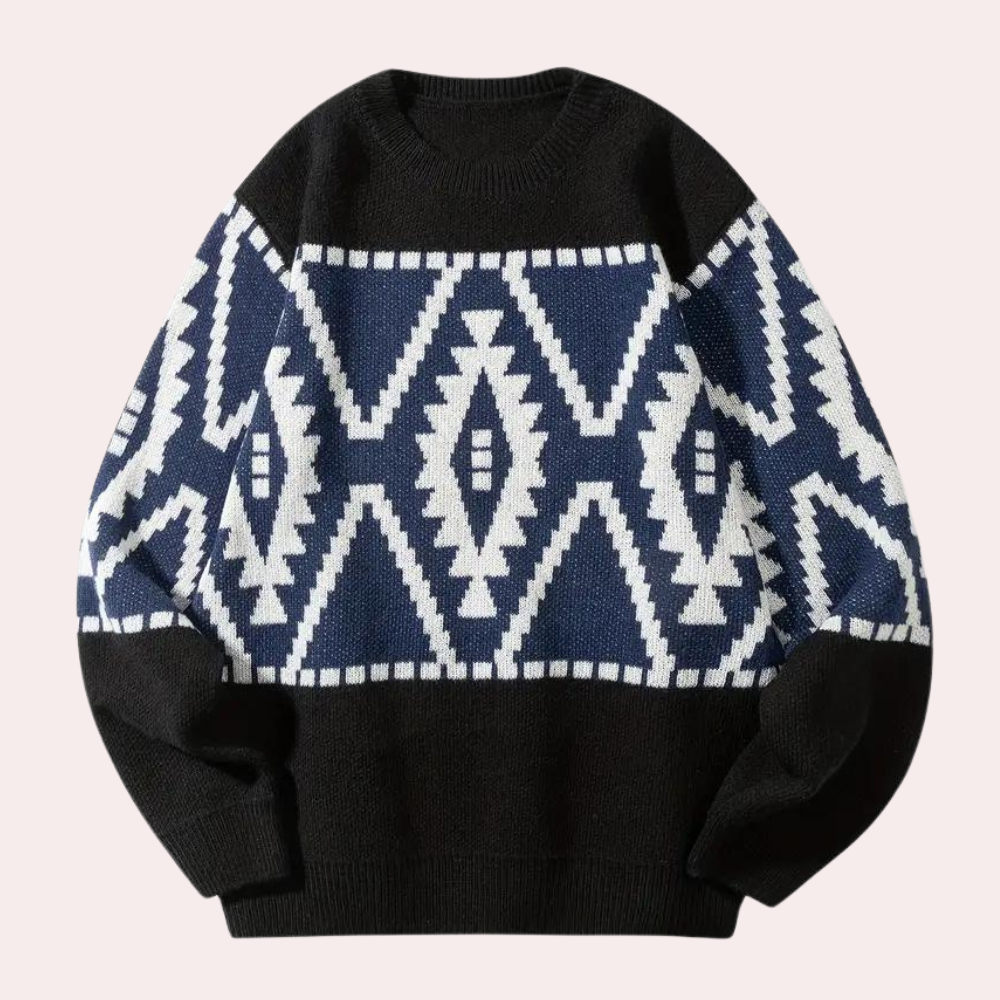 Pull Homme Maille Fine Élégant - PanierRoyale
