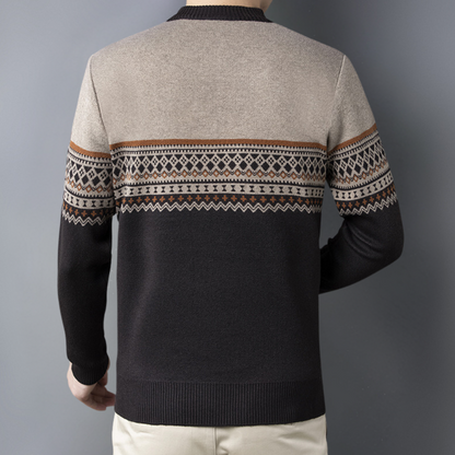 Valentyn - Pull Classique en Maille pour Homme