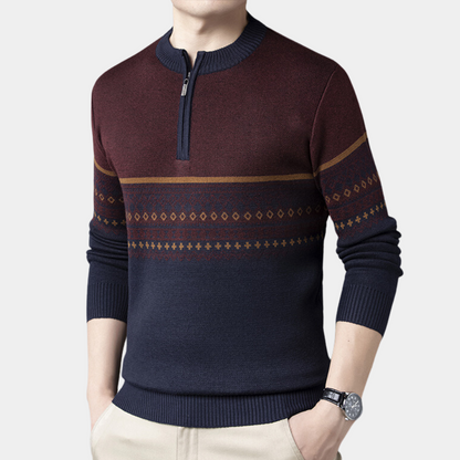 Valentyn - Pull Classique en Maille pour Homme