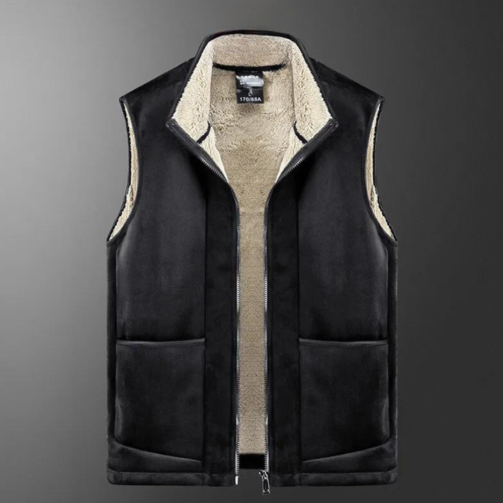 Gilet Hiver Homme Zippé Chauffant et Léger - PanierRoyale