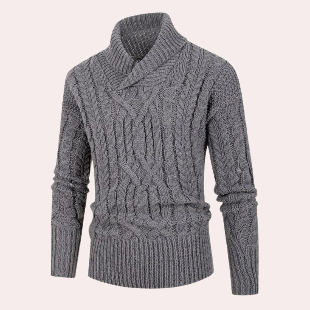 Pull Homme Maille Fine Très Chaude - PanierRoyale