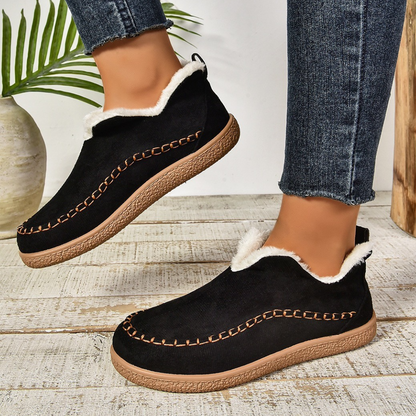 Bottes Hiver Femmes Chaussures Élégantes et Chaudes