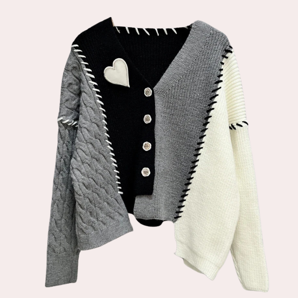 Cardigan Femme Tricoté Doux et Confortable