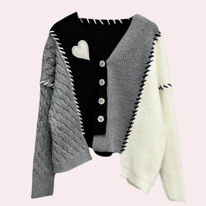 Cardigan Femme Tricoté Doux et Confortable