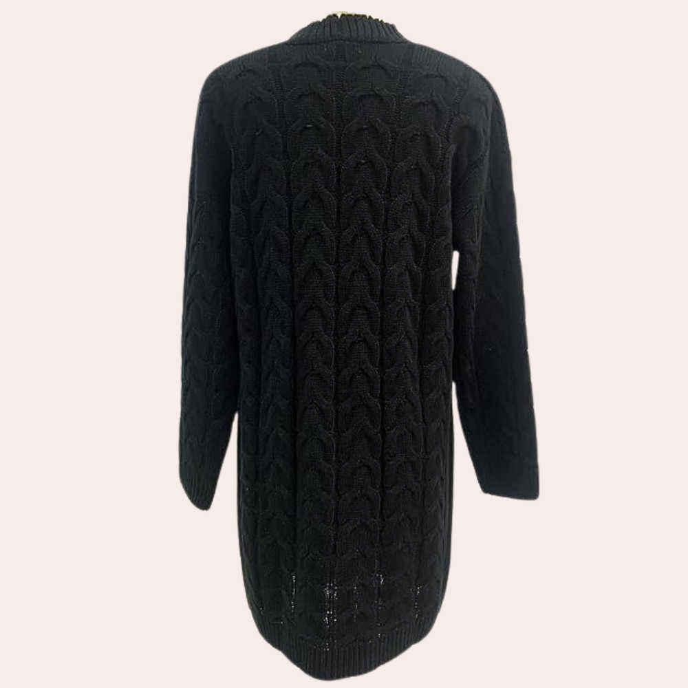 Kendra - Gilet Long et Confortable en Maille Douce pour Femmes