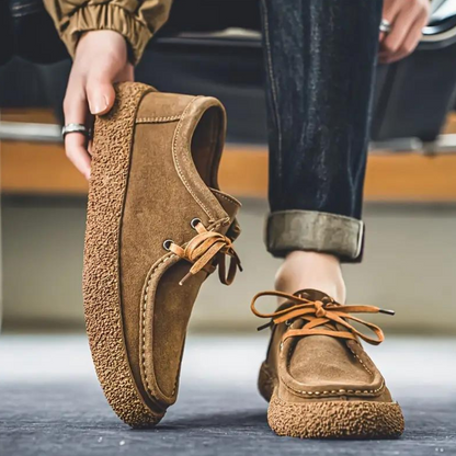 Chaussures Homme Classiques en Cuir Noir Élégant - PanierRoyale