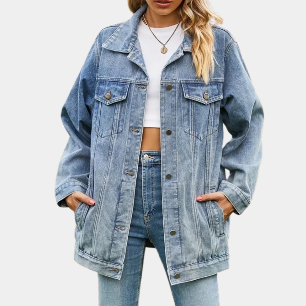 Veste en jean confortable d&