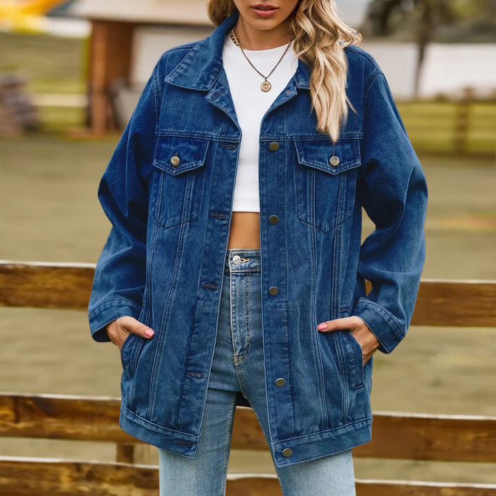 Veste en jean confortable d&