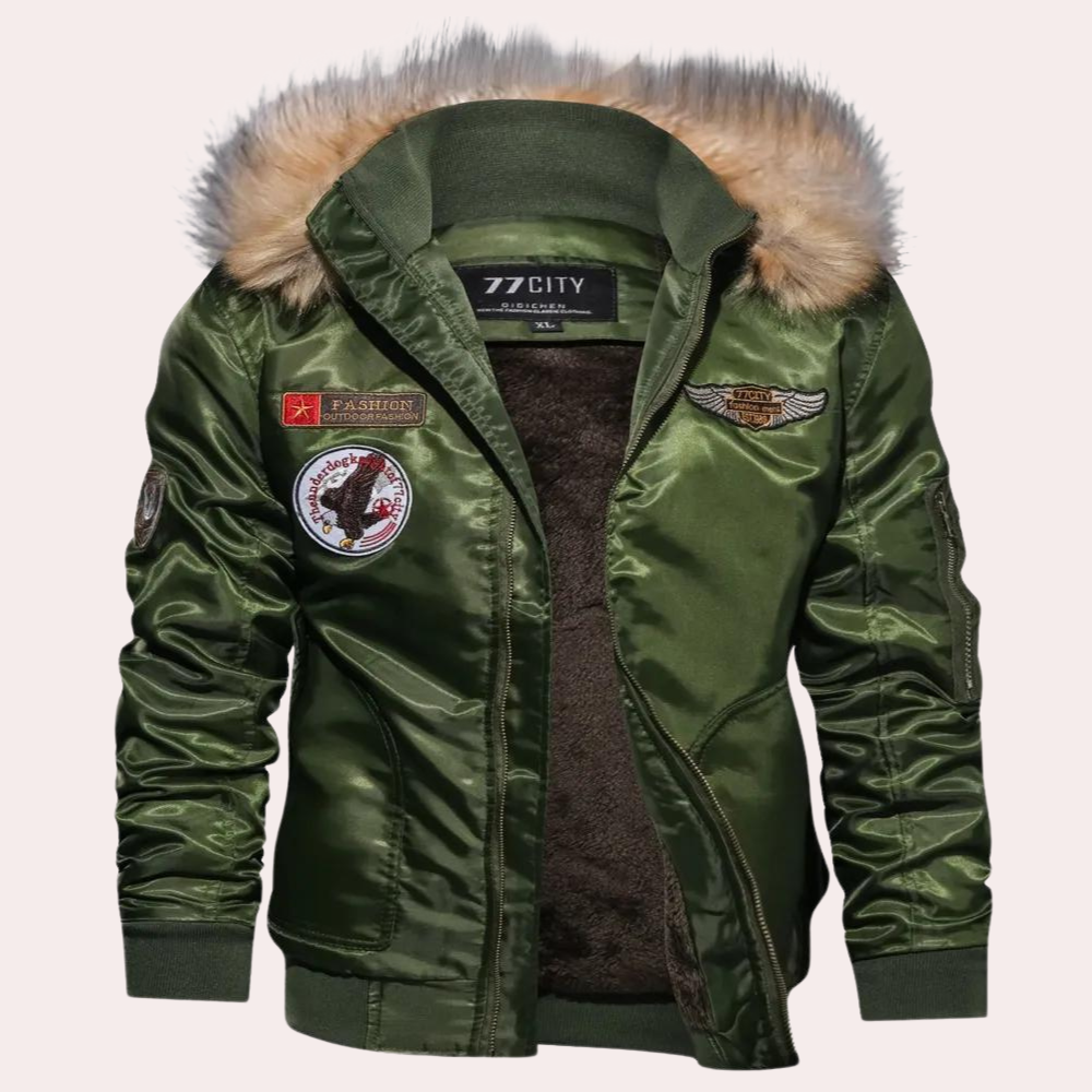 Veste Parka Homme Hivernale avec Capuche Réversible - PanierRoyale