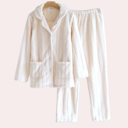 Pyjama Hiver Doux et Confortable 2 Pièces