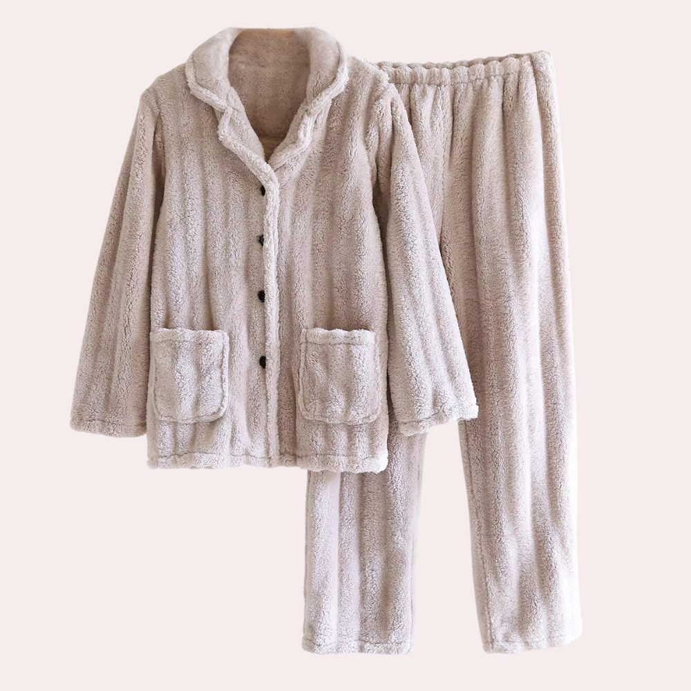 Pyjama Hiver Doux et Confortable 2 Pièces