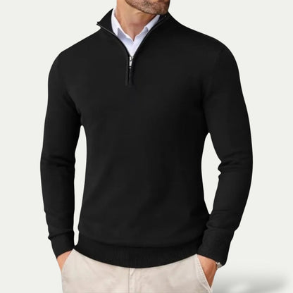 Pull Homme Casual à Fermeture Éclair Longue - PanierRoyale