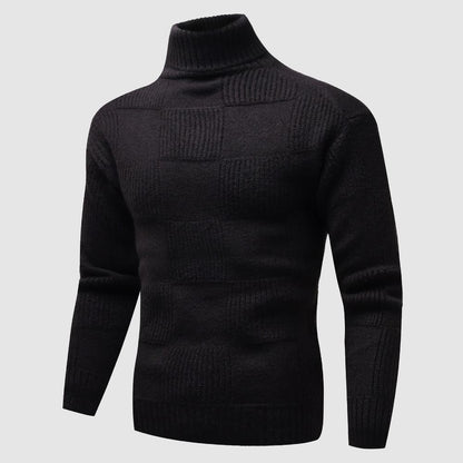 Pull Homme Col Roulé Élégant pour Printemps
