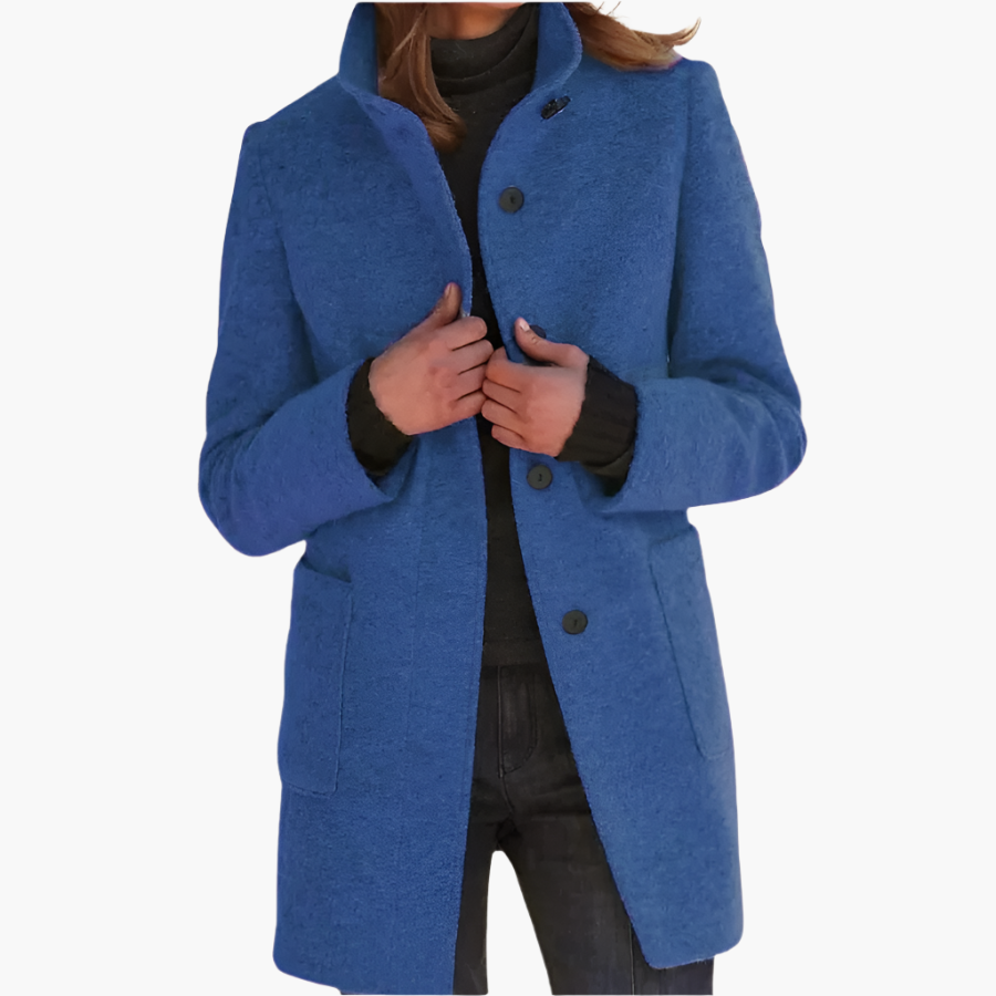 Manteau Femme Hiver Classique à Manches Longues