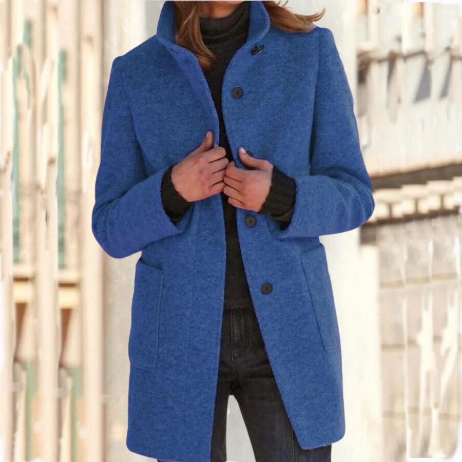 Manteau Femme Hiver Chic - Parka Longue Douce avec Capuchon et Poches