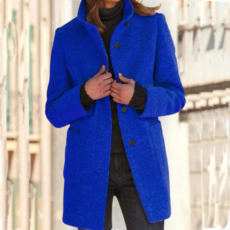 Manteau Femme Hiver Chic - Parka Longue Douce avec Capuchon et Poches