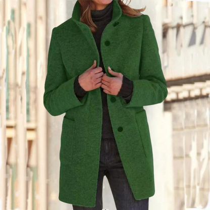 Manteau Femme Hiver Chic - Parka Longue Douce avec Capuchon et Poches