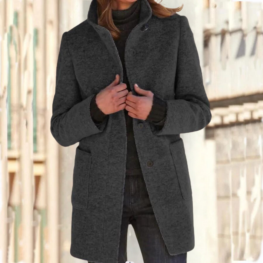 Manteau Femme Hiver Chic - Parka Longue Douce avec Capuchon et Poches - PanierRoyale