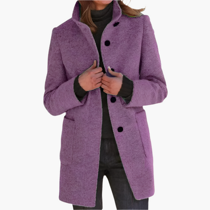 Manteau Femme Hiver Classique à Manches Longues