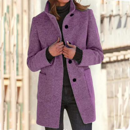 Manteau Femme Hiver Chic - Parka Longue Douce avec Capuchon et Poches