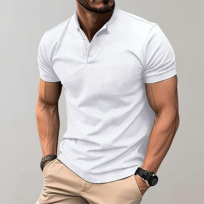 Chemise Polo Homme Manches Courtes Décontractée