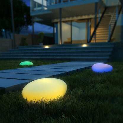 Lampe d’ambiance LED Sans Fil Effet Pierre Intérieur Extérieur