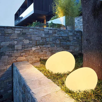 Lampe d’ambiance LED Sans Fil Effet Pierre Intérieur Extérieur