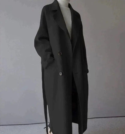 Long Trench D’hiver Pour Femme | Avec Poche