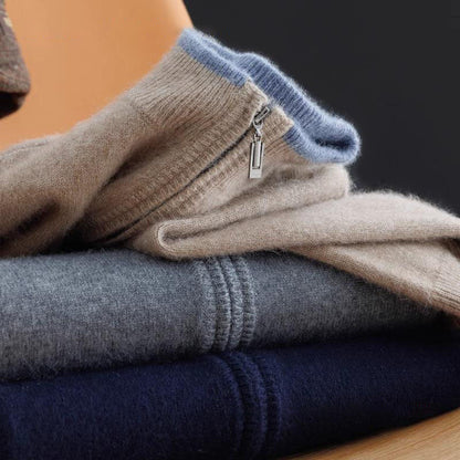 Blouson Homme Cashmere Élégant et Chaud