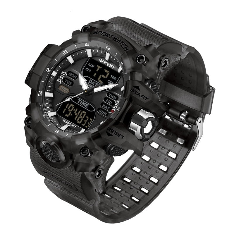 Montre Sport Homme Digitale Étanche