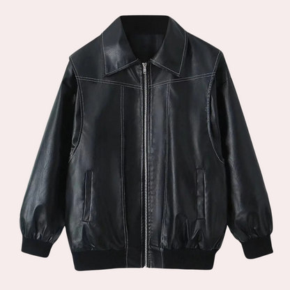 MANUELA - Veste de Motard Élégante pour Femmes