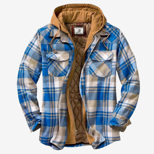 Veste Homme Hiver Carrée Élégante - BerlinGlamour