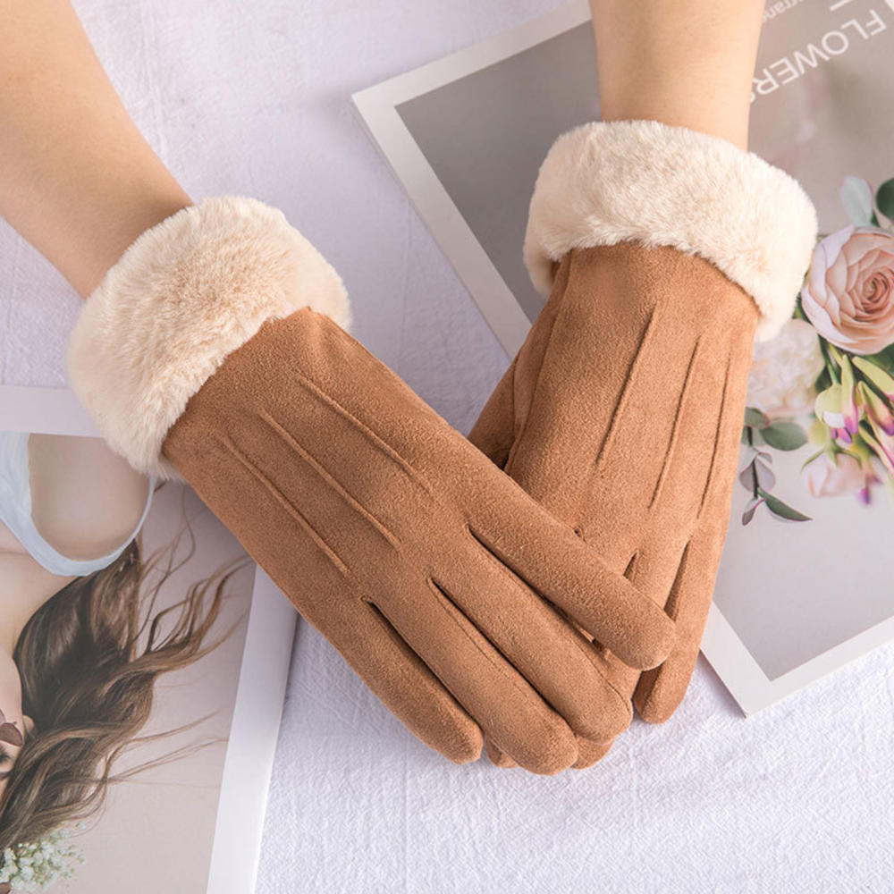 Gants Hiver Femmes Chauds et Élastiqués