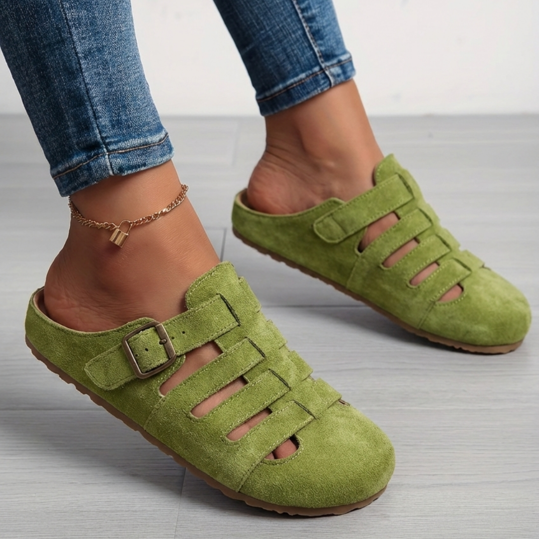 Sandales Mules Femme Respirantes Boucle Réglable