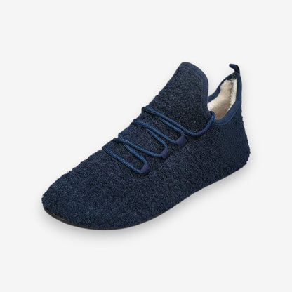 Chaussons Douillets à Talon Plat avec Semelle Antidérapante