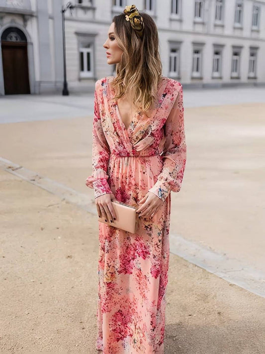 Robe Fleurie Élégante Sans Manches pour Femme - PanierRoyale