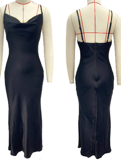 Robe Été Longue Sans Manches pour Femme