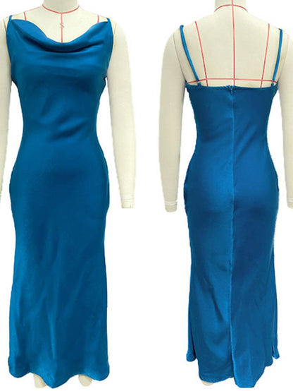 Robe Été Longue Sans Manches pour Femme