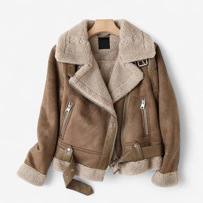 Manteau Femme Chic à Ceinture Réglable