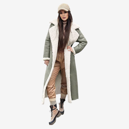 Manteau Parka Femme Hivernal avec Capuchon et Poches - PanierRoyale