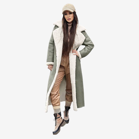 Manteau Parka Femme Hivernal avec Capuchon et Poches - PanierRoyale