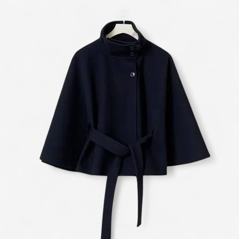 Manteau Parka Capuchon avec Ceinture Réglable