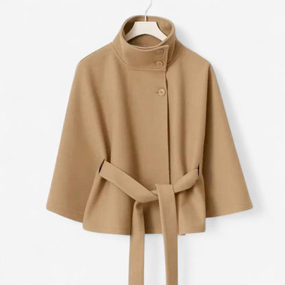 Manteau Parka Capuchon avec Ceinture Réglable