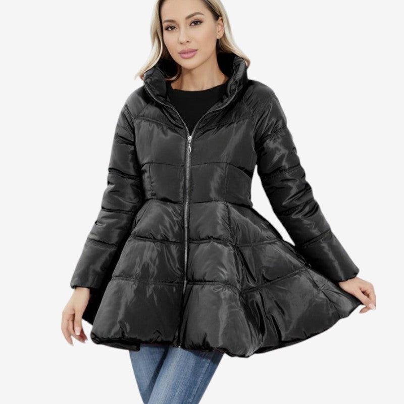 Doudoune Hiver Mi-Longue Chic et Chaude - PanierRoyale