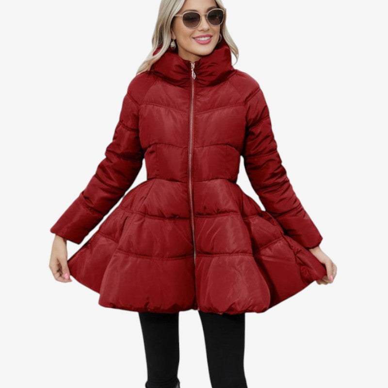 Doudoune Hiver Mi-Longue Chic et Chaude
