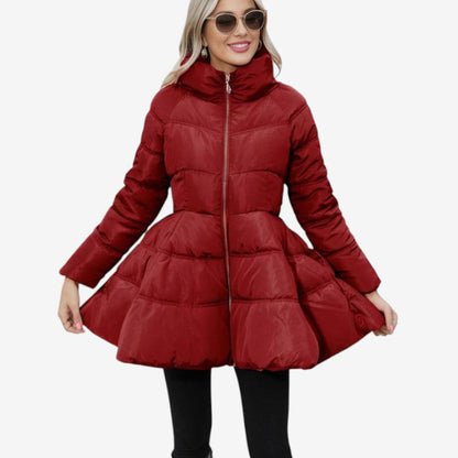 Doudoune Hiver Mi-Longue Chic et Chaude